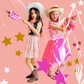 Girls Mini Poolside Hunny Barbie Pink Scrunchie