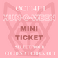 Hun-O-Ween Mini Pumpkin Ticket {in person event} must purchase in advance to sign up