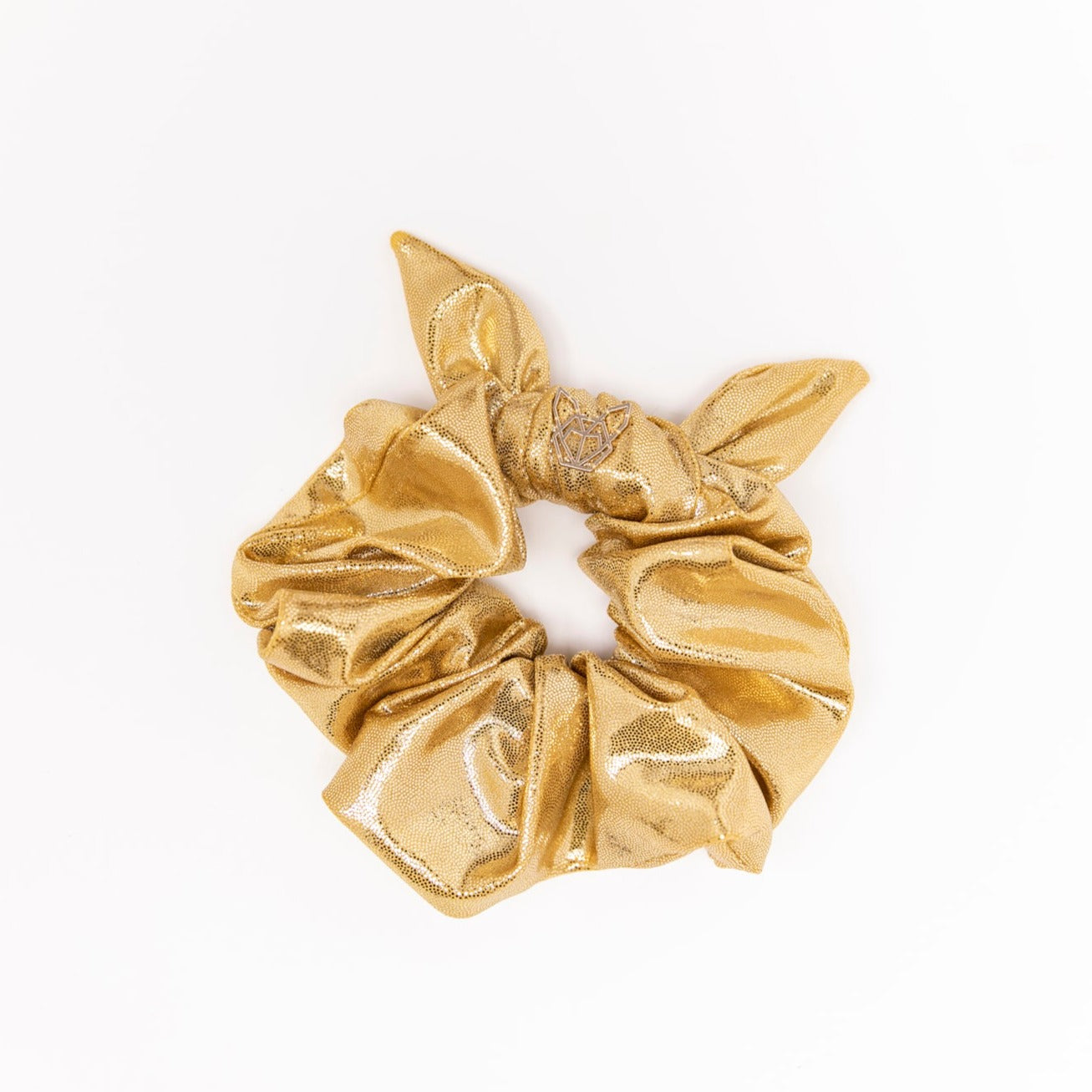 Women's Holiday Hunny Scrunchie in GoldFinger