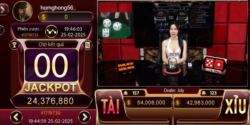 Sunwin tài xỉu là một cổng game đổi thưởng rất ăn khách hiện nay